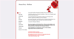 Desktop Screenshot of donnaperry-medium.com
